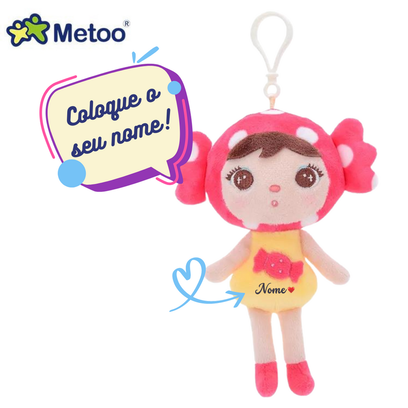 Boneca Mini Metoo Jimbao Candy Rosa Personalizada