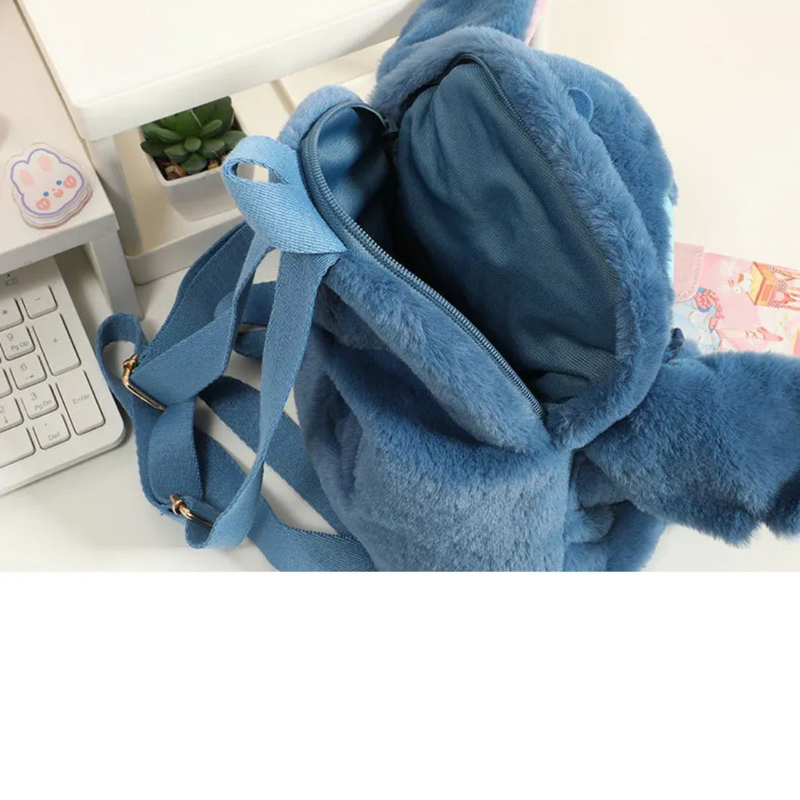 Stitch mochila de pelúcia