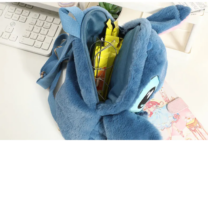 Stitch mochila de pelúcia