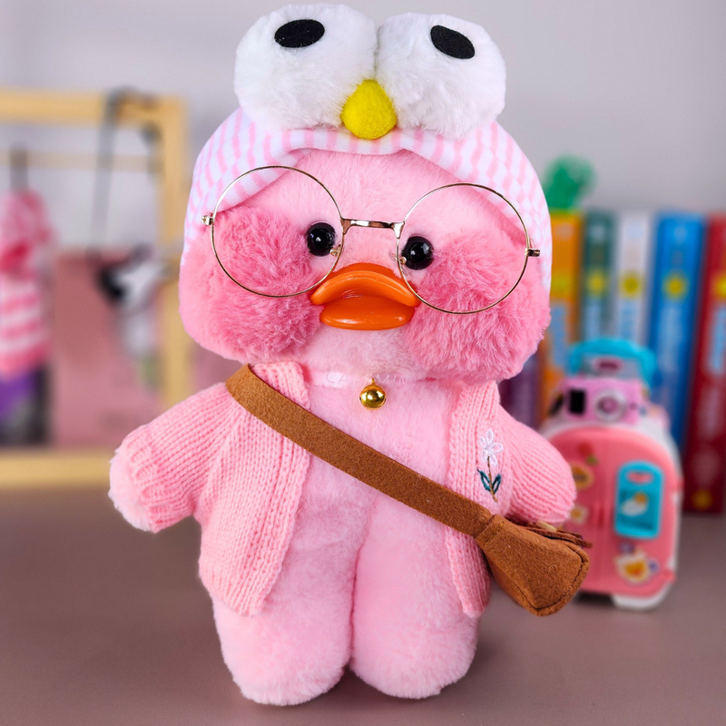 Paper Duck de pelúcia pato Lalafanfan Rosa