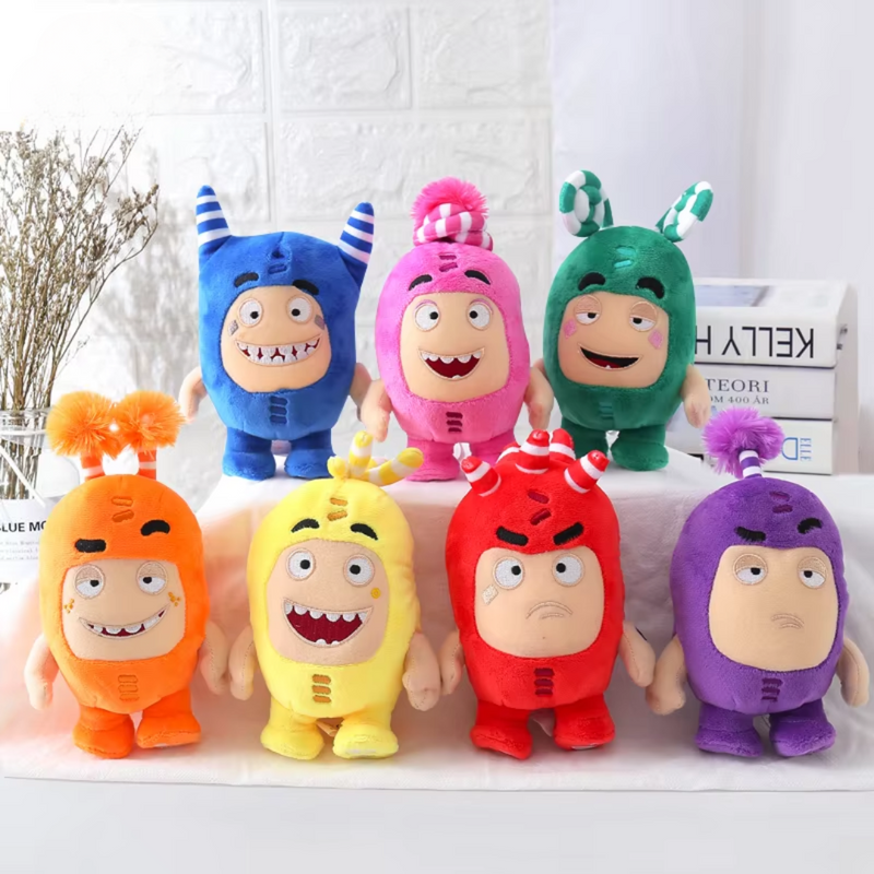 Fuse Vermelho Oddbods de pelúcia