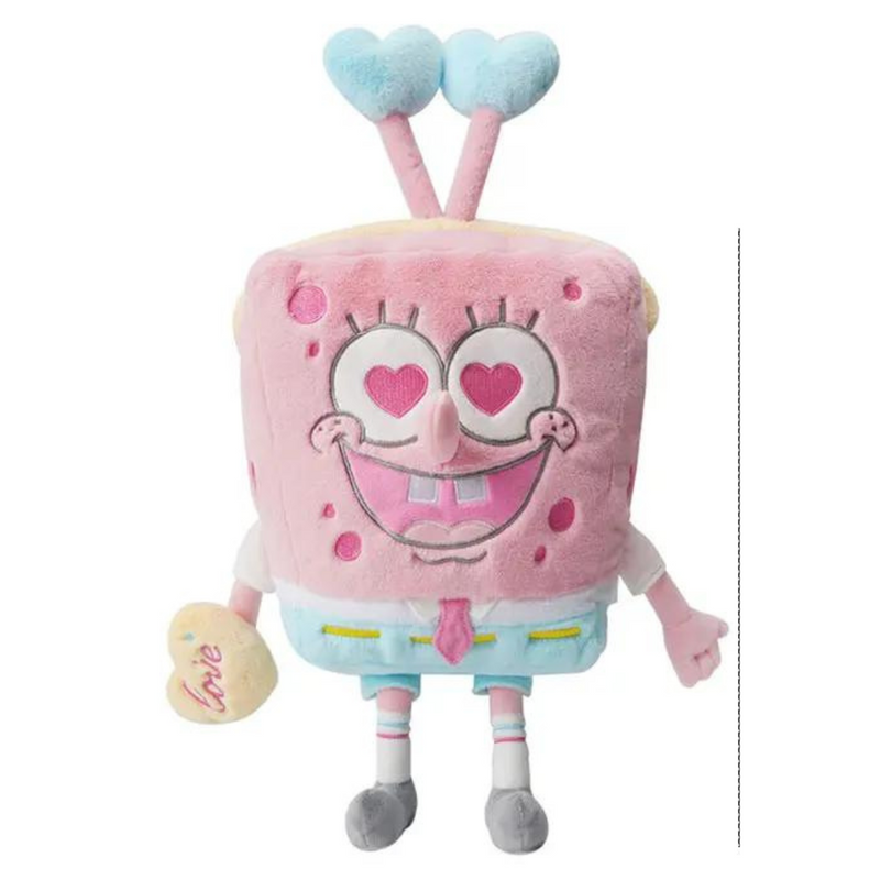 Bob Esponja calça quadrada apaixonado de pelúcia