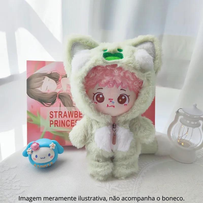 Roupa Gato Dudu Verde para LalaStar 20cm