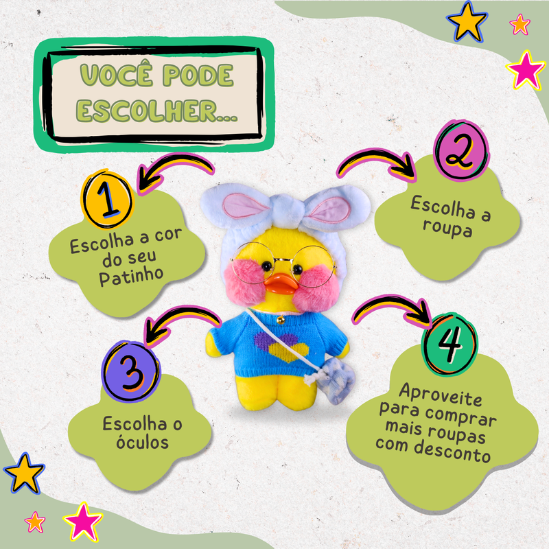 Personalize o seu Paper Duck Lalafanfan