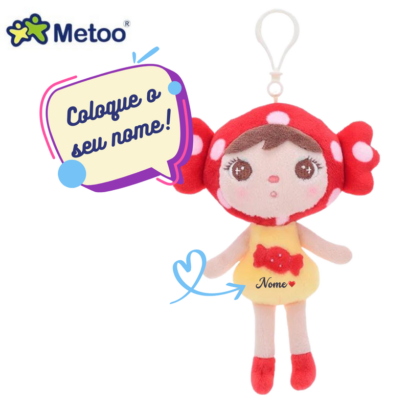 Boneca Mini Metoo Jimbao Candy Vermelha Personalizada
