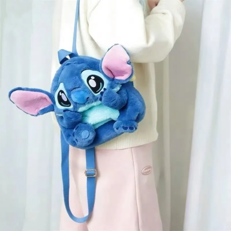 Stitch mochila de pelúcia