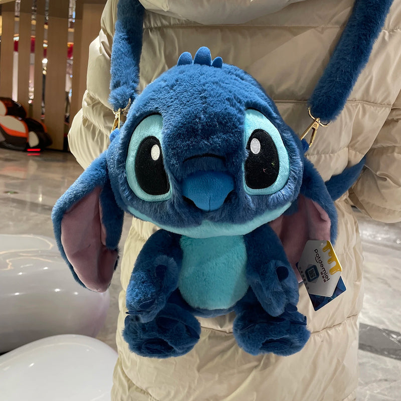 Stitch de pelúcia com alça