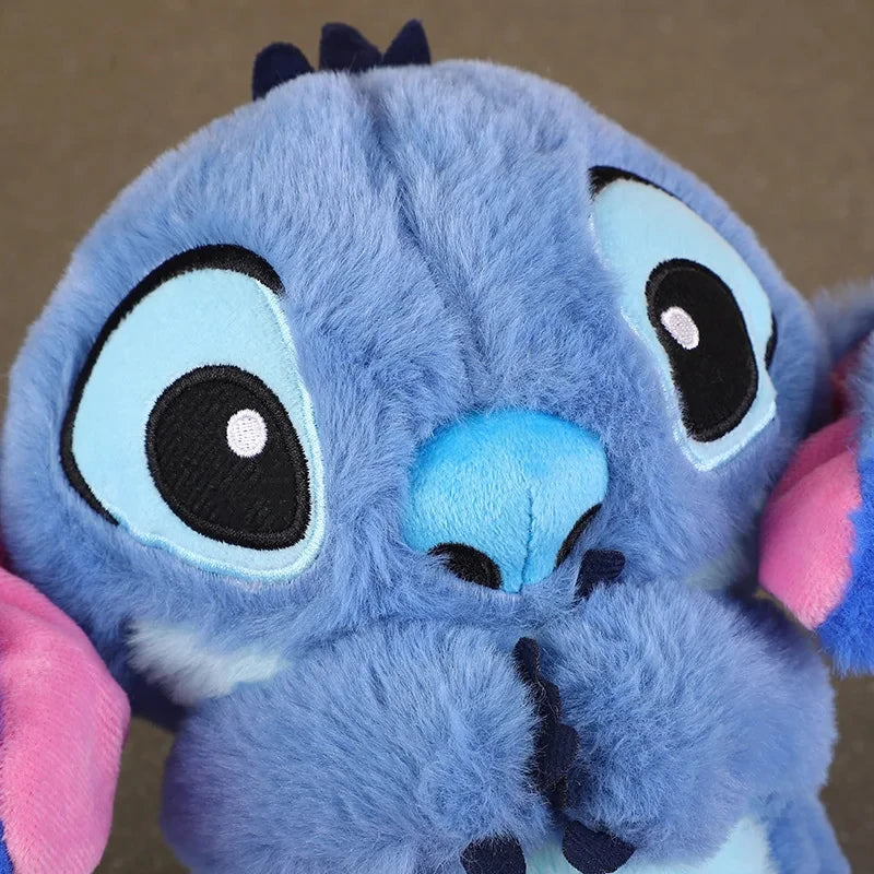 Stitch de pelúcia que respira