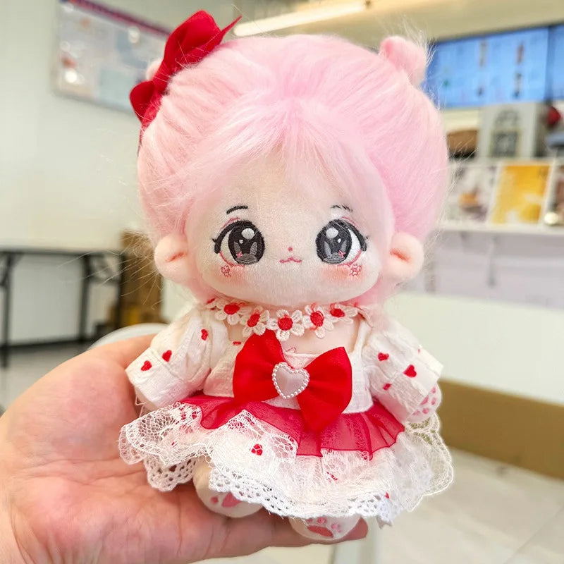 Pink Rabbit boneca LalaStar 20cm com roupa