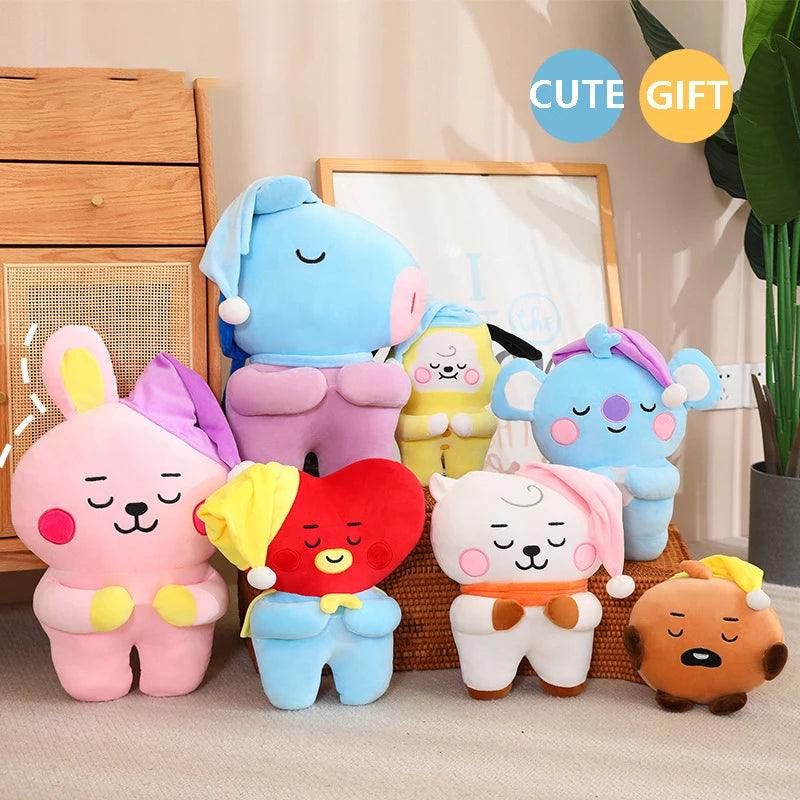 Tata BT21 V Idol pelúcia BTS hora de dormir