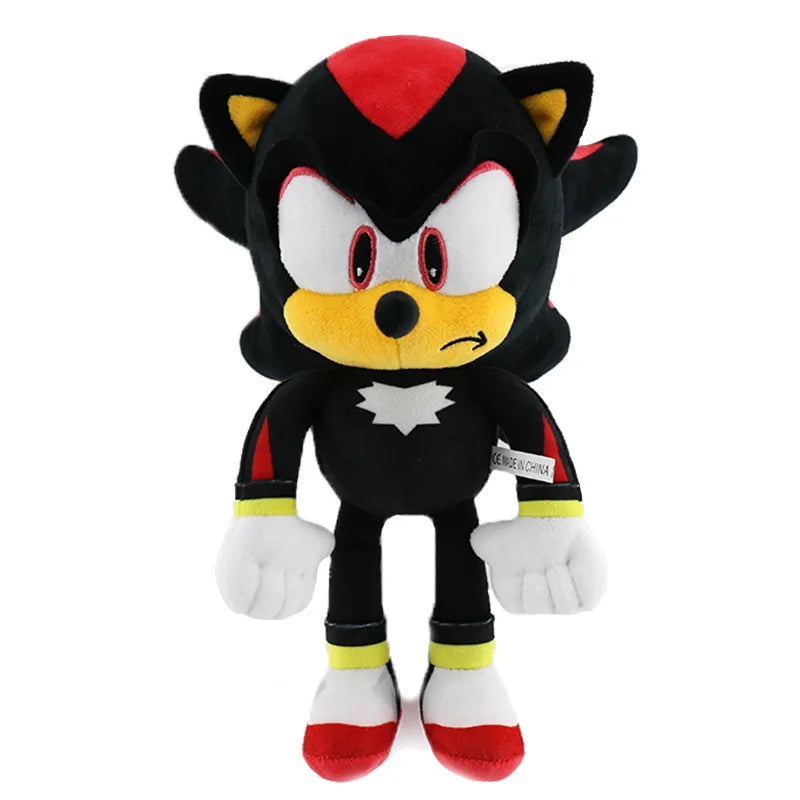 Shadow de pelúcia  30cm - Sonic the Hedgehog