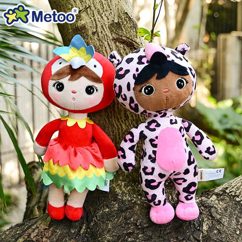 Boneca Original Metoo Jimbao Negra Animais Onça