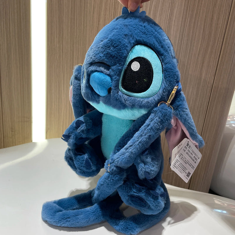 Stitch de pelúcia com alça