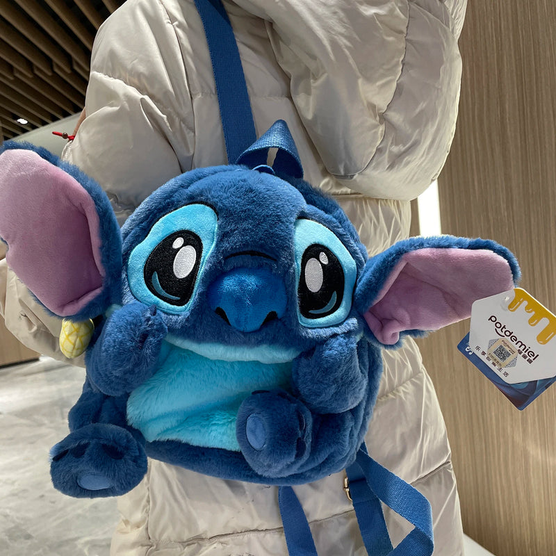 Stitch mochila de pelúcia