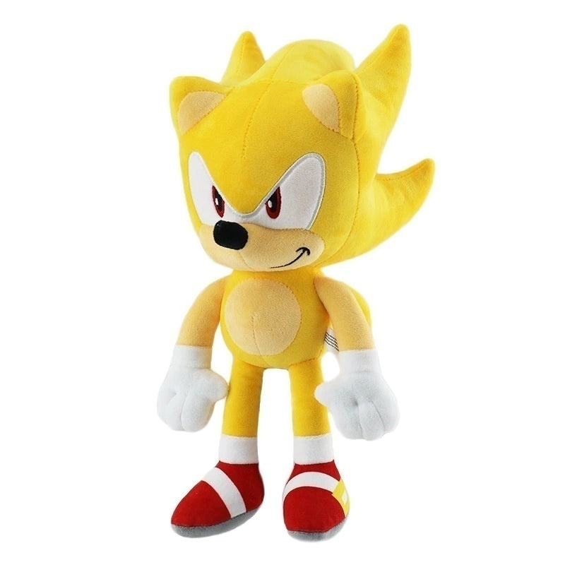 Super Sonic de pelúcia 30cm - Sonic the Hedgehog