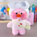 Paper Duck de pelúcia pato Lalafanfan Rosa