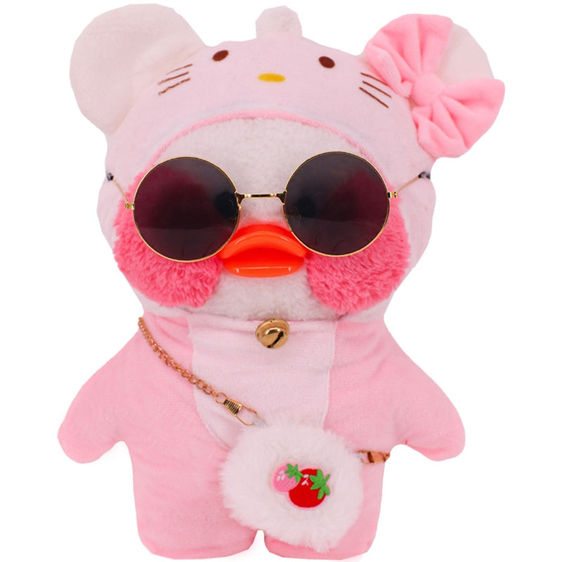 Kit Fantasia Hello Kitty com óculos e bolsa para Lalafanfan