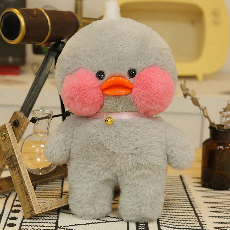 boneca pelúcia kawaii 30 cm - figuras patos animais pelúcia com
