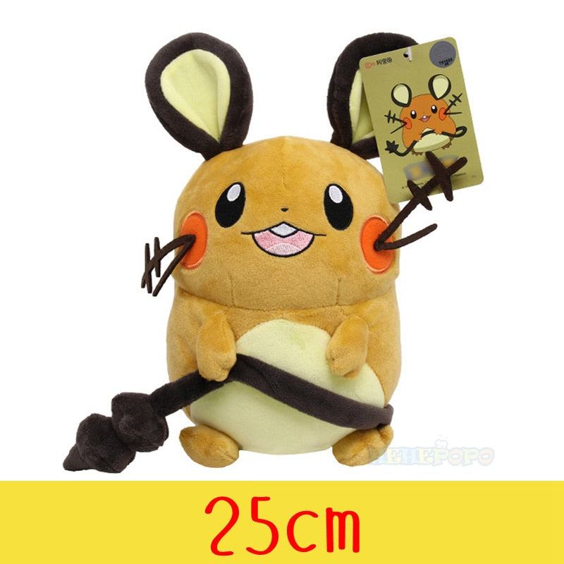 Boneco de pelúcia Dedenne Pokémon 25cm