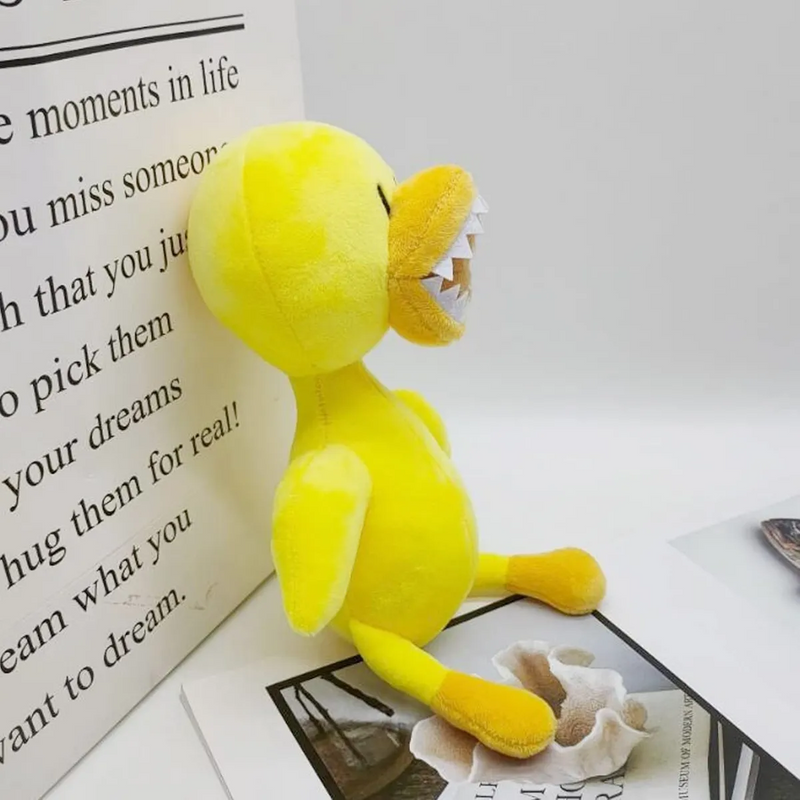 Pato Yellow boneco de pelúcia Rainbow friends Roblox
